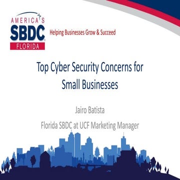 Top Cyber Security Concerns for Small Businesses