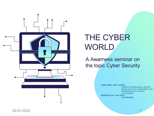 CyberSecurity and Importance of cybersecurity