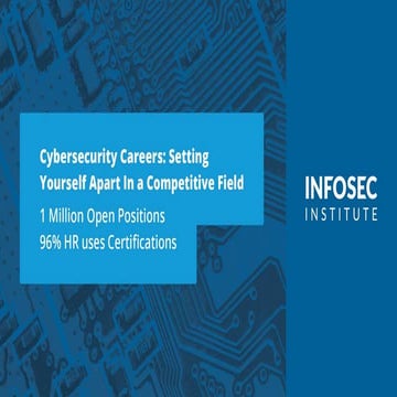 Cybersecurity Careers: Setting Yourself Apart in a Competitive Field