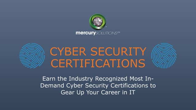 The Ultimate Guide To Cyber Security Certifications