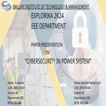 Cybersecurity in power system ppt for power system.pptx