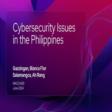 Cybersecurity Issues in the Philippines.pdf