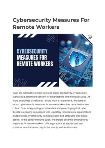 Cybersecurity Measures For Remote Workers.pdf