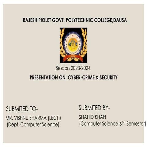 CYBER SECURITY PPT.pptxhshhshshdgddggdgddgdg | PPTX