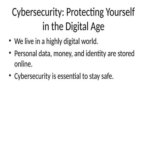 Cyber safety and security and much more class 9 | PPTX