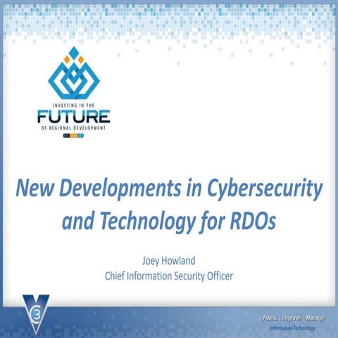 New Developments in Cybersecurity and Technology for RDOs: Howland