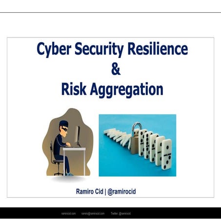 Cyber Security Resilience & Risk Aggregation | PDF