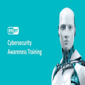 ESET Cybersecurity students