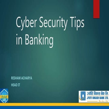 Cyber security tips in Banking in Nepal