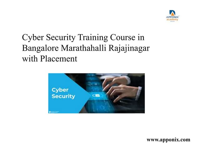 cyber security course and placement