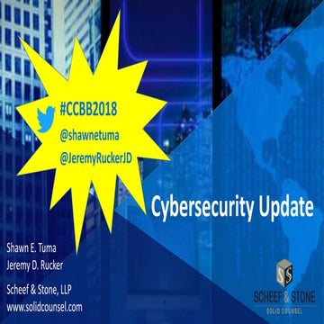 Cybersecurity Update