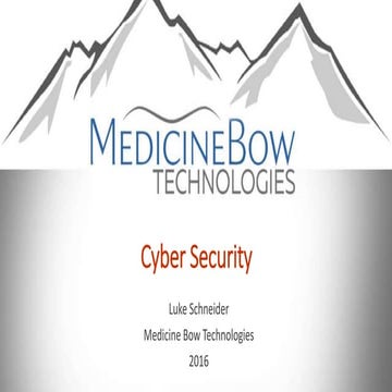 Cyber Security and Healthcare