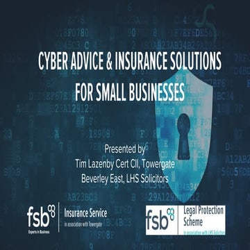 Cyber solutions for small businesses 