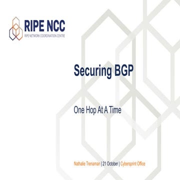 Securing BGP