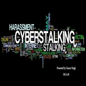 Cyberstalking