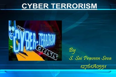Cyber Terrorism