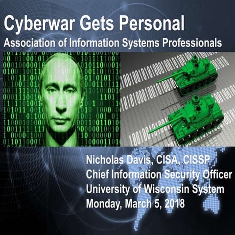 Cyberwar Gets Personal