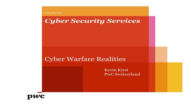 Cyber Warfare vs. Hacking (in English)