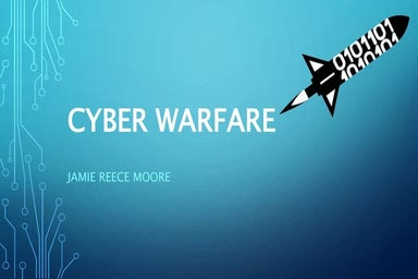 Cyber Warfare - Jamie Reece Moore