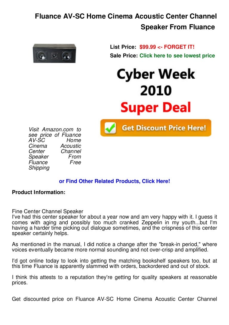 fluance sale