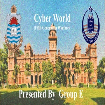 Cyber World presentation Cyber World presentation | PPTX