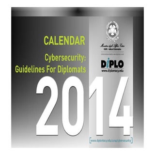 Cybesecurity: Guidelines for Diplomats
