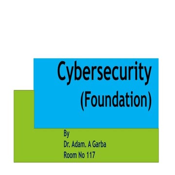 fundamentals of Cybersecurity Lesion 1.pdf