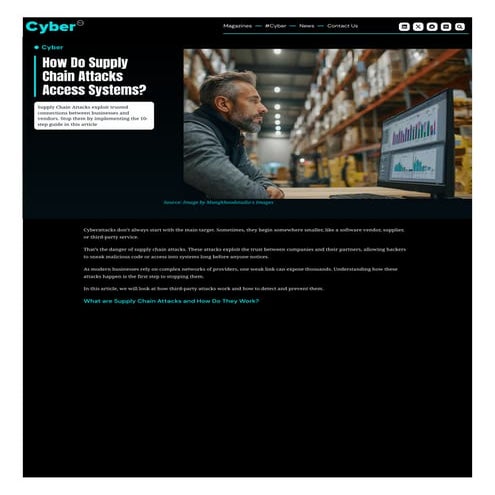 5 Common Supply Chain Attacks and How They Work | CyberPro Magazine