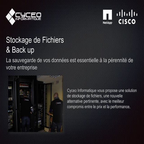 Cyceo solution stockage de fichiers