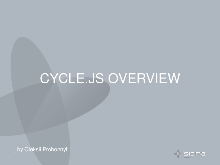 Cycle.js overview