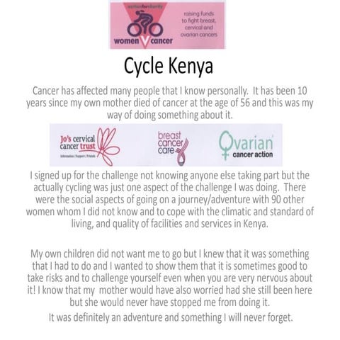Cycle kenya  ppt for blogv6