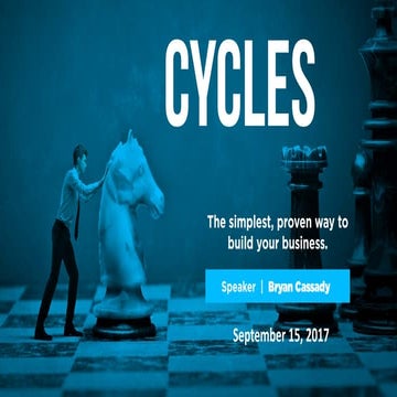 Cycles: The simplest, proven way to build your business