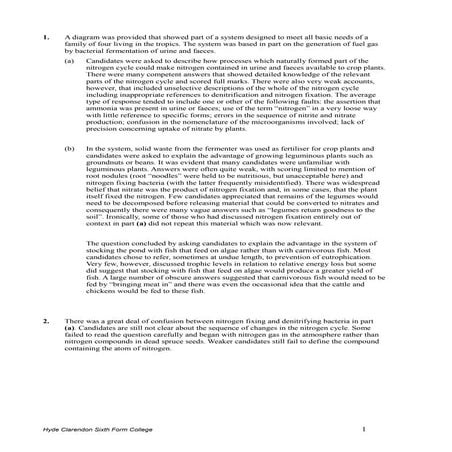 Cycles revision reports