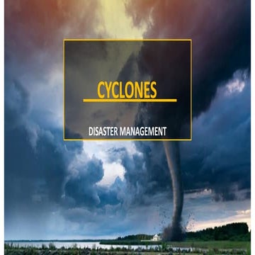 CYCLONES TYPES, DETAILS OF THE CONTENT IS PROVIDED