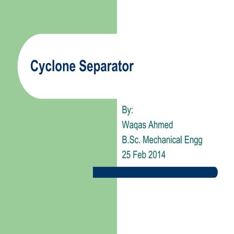 Cyclone separator