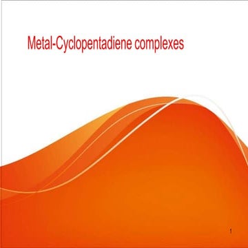 Cyclopentadiene-TM, Ferrocene complex  .pdf