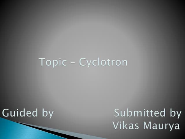 Cyclotron