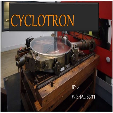 Cyclotron accelerator