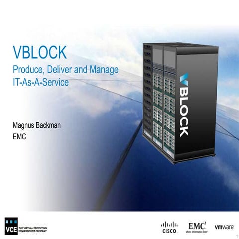 Vblock Infrastructure Platforms | PPTX