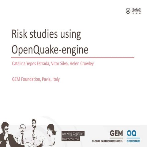 Risk studies using OpenQuake-engine