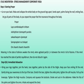 CYLIC MEDITATION - STRESS MANAGEMENT CORPORATE YOGA.pptx