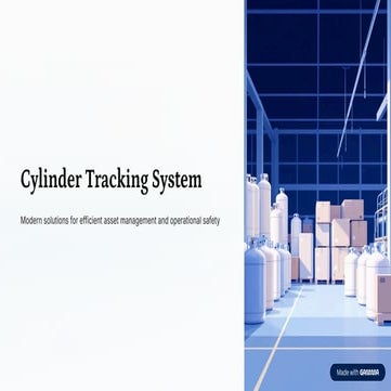 Cylinder Tracking System for Reliable Inventory Monitoring