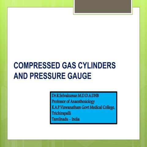  Medical Gas Cylinders