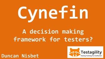Cynefin & Software Testing