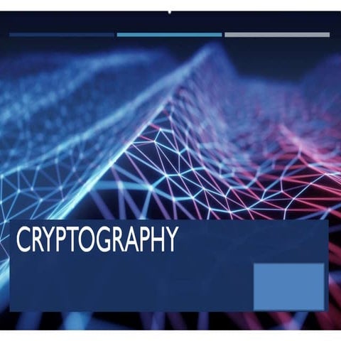 Cryptography | PPTX