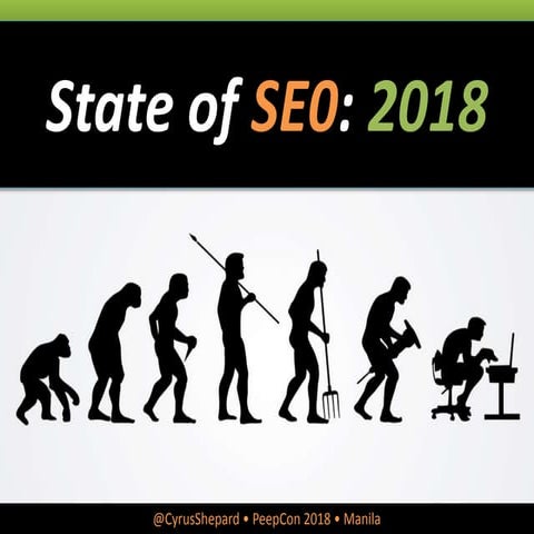State of SE0: 2018 by Cyrus Shepard