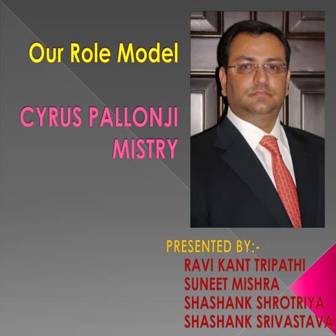 Cyrus pallonji mistry
