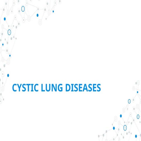 cystic lung diseases.Pptx for master students