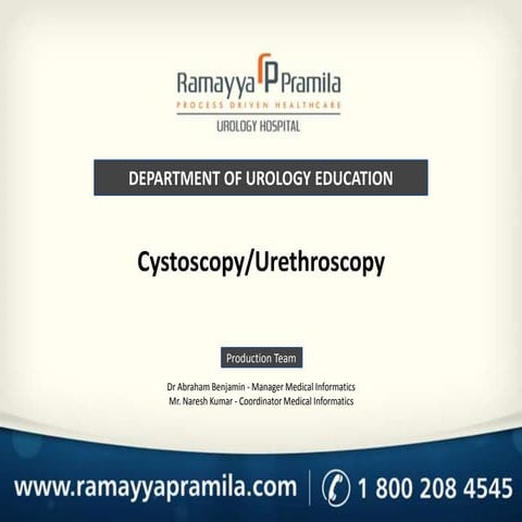 Cystoscopy /uretroscopy