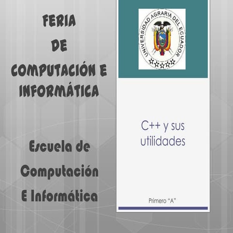 C++ y sus utilidades